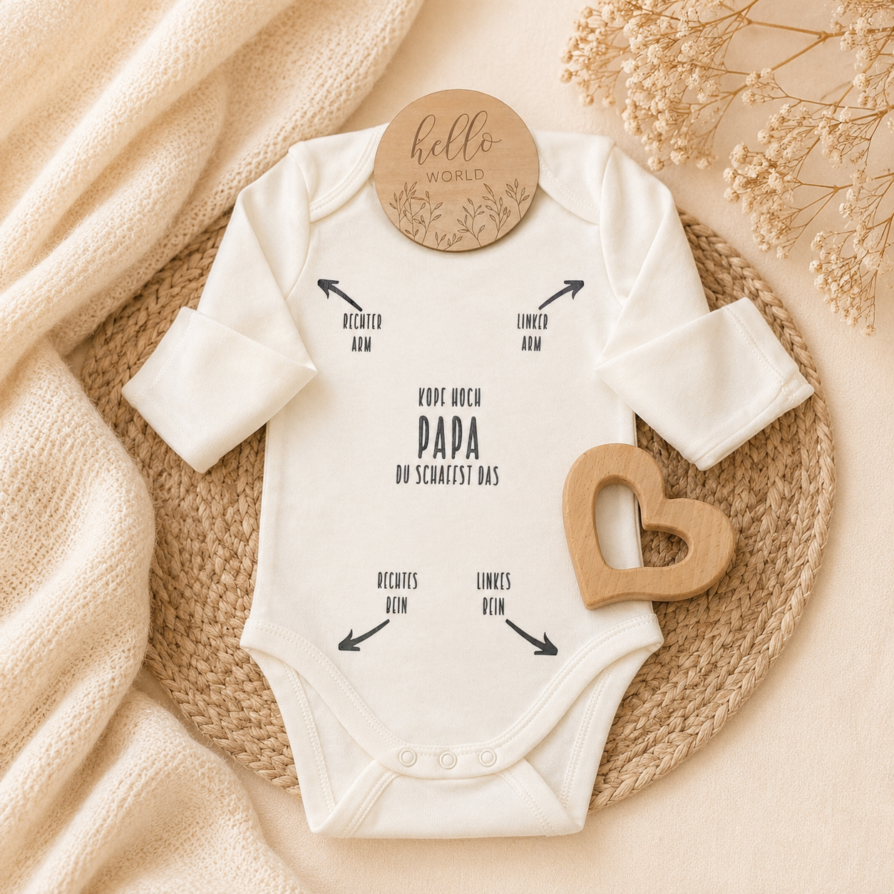 Babybody langarm